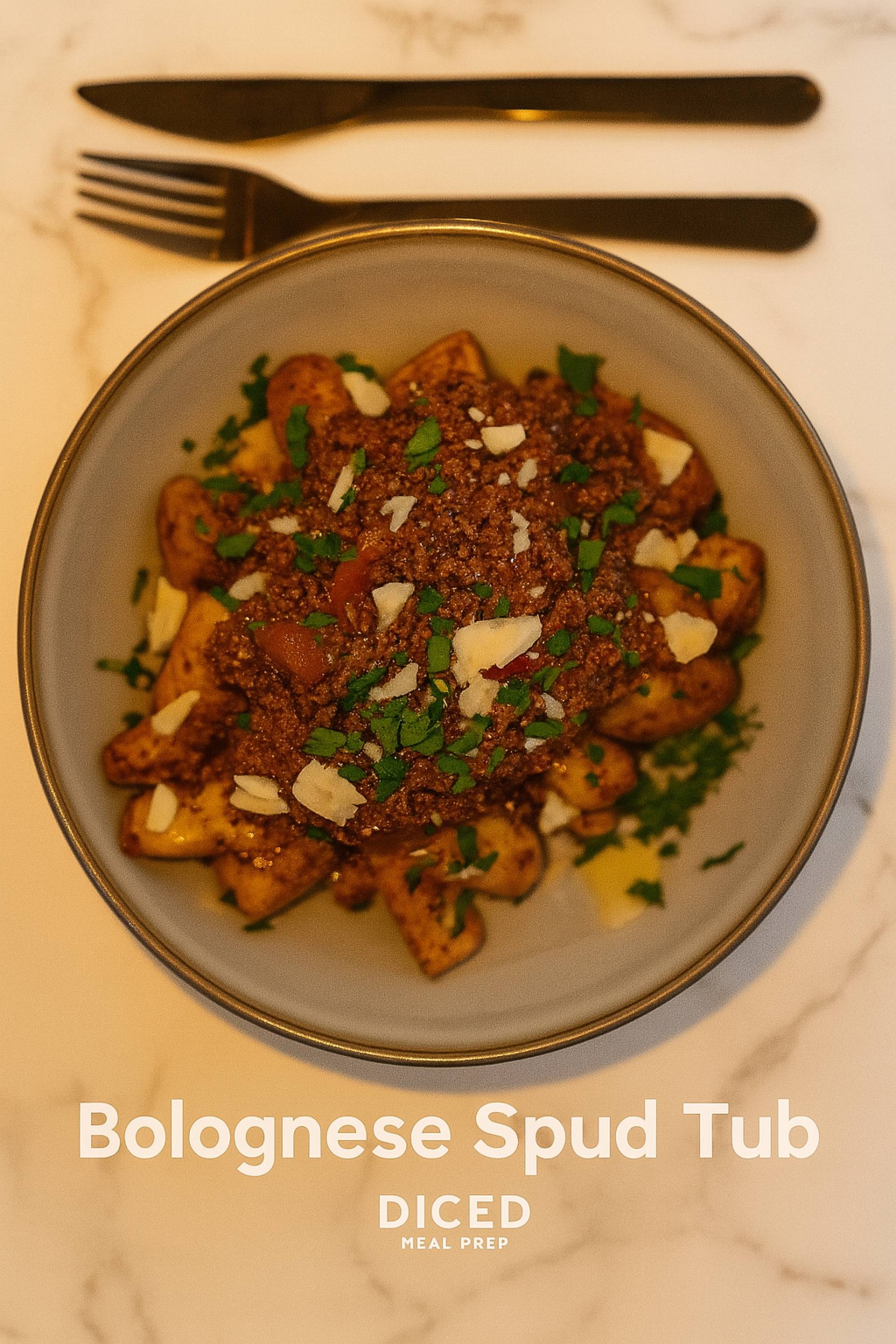 Bolognese Protein Spud Tub