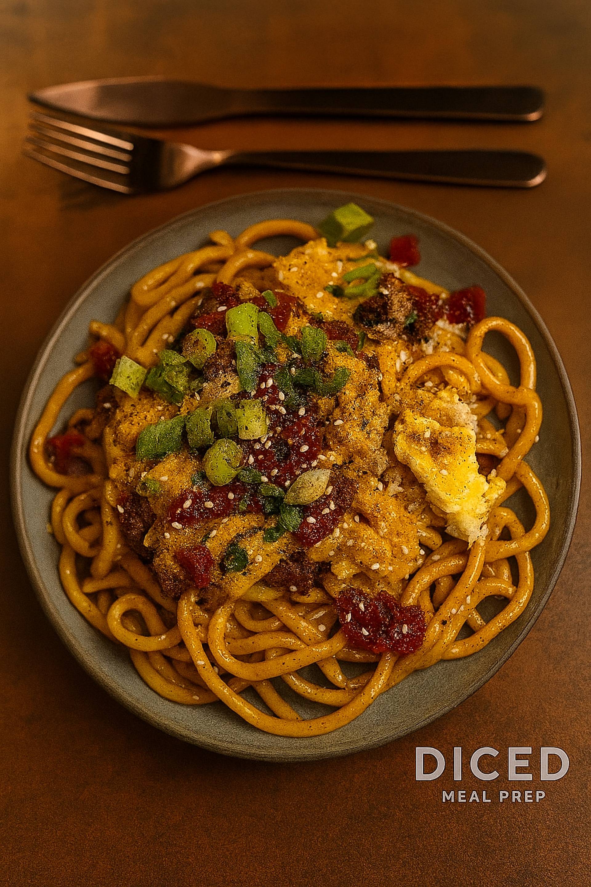 Salt & Pepper Chicken Noodles