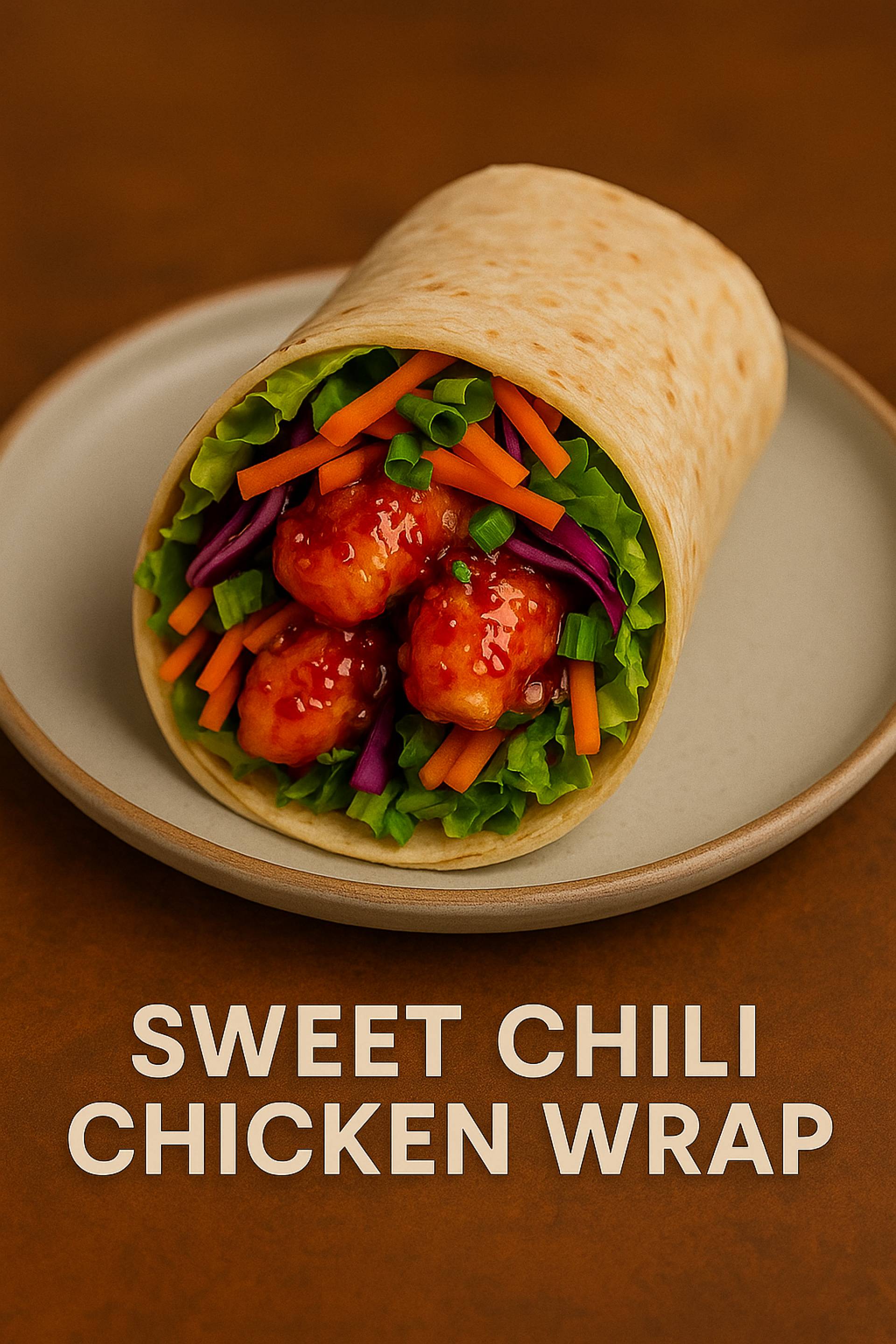 Sweet Chili Chicken Wrap