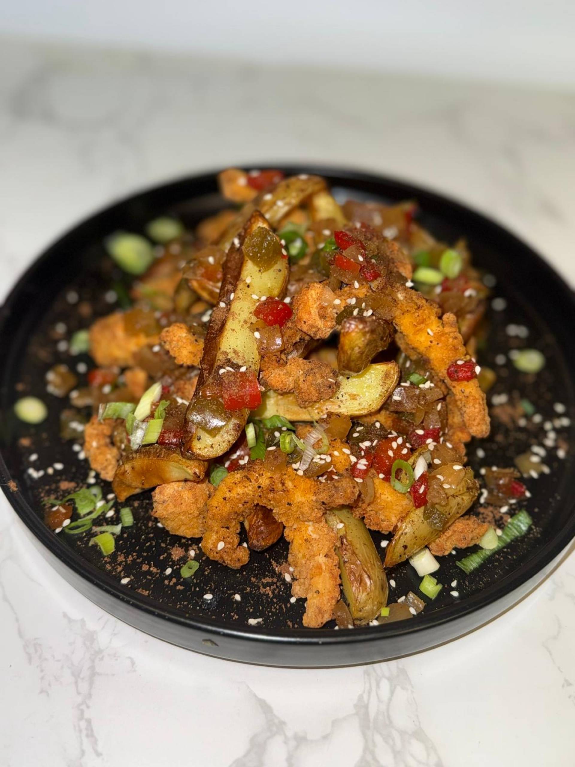 Dirty Salt & Pepper Chicken Wedges