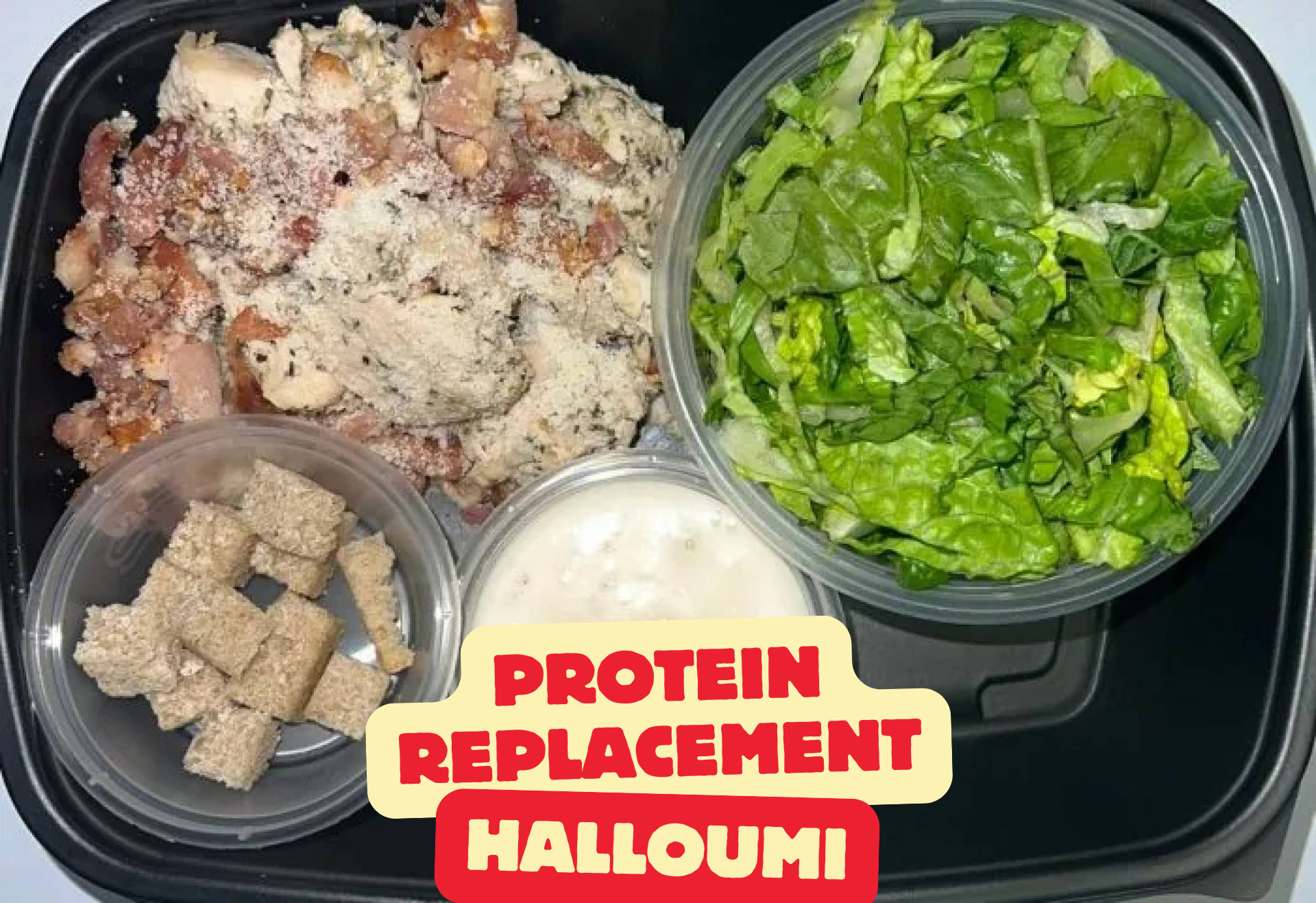 Halloumi Caesar Salad