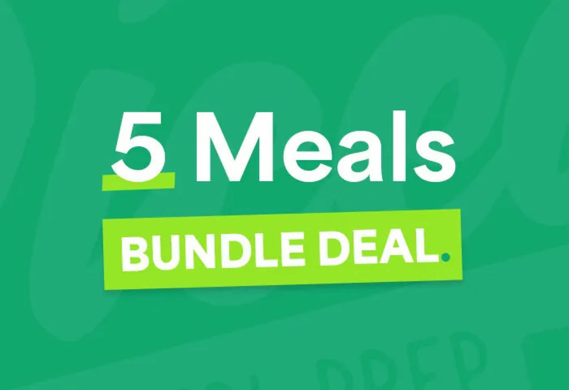 5 Meal Bundle