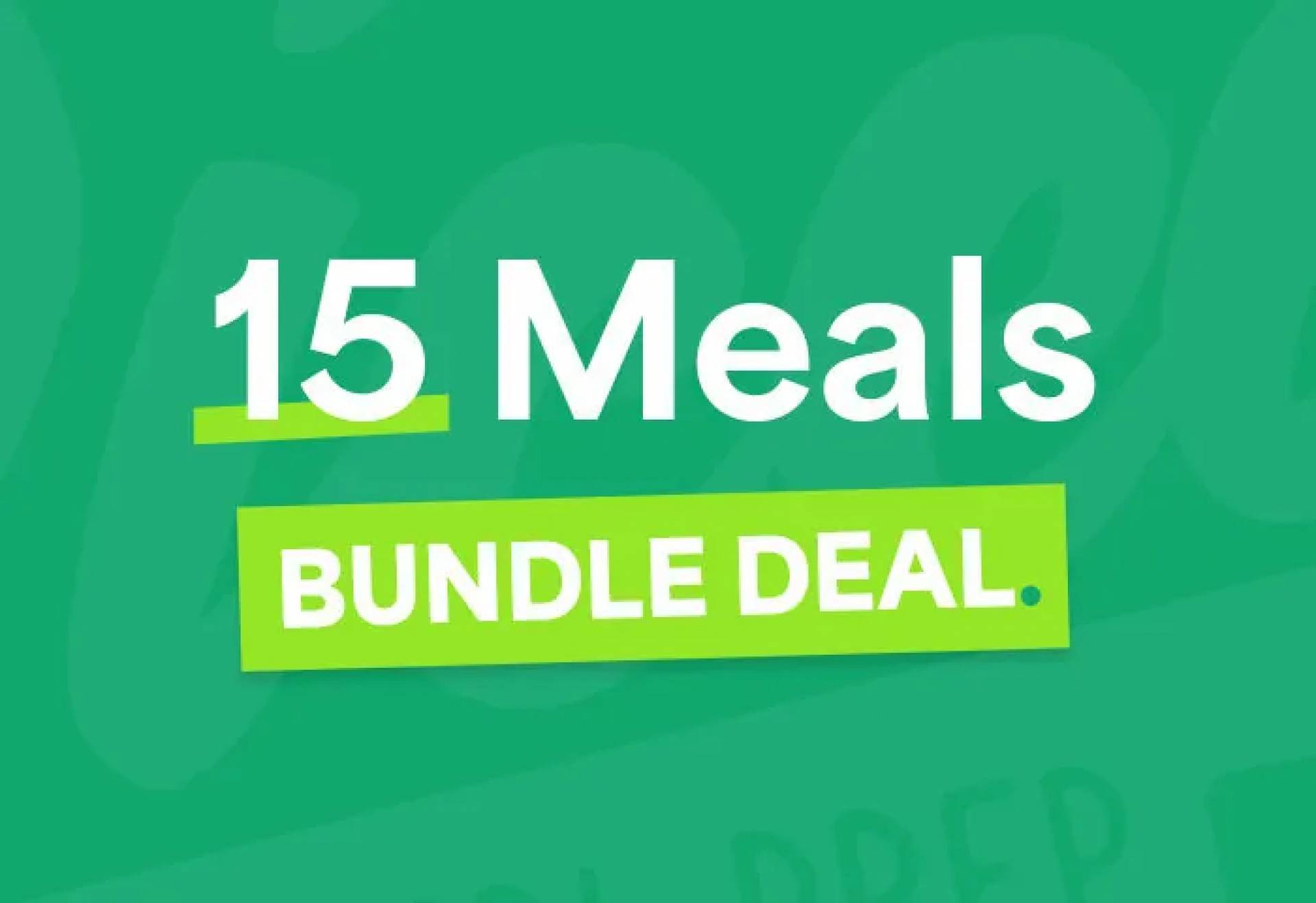 15 Meal Bundle