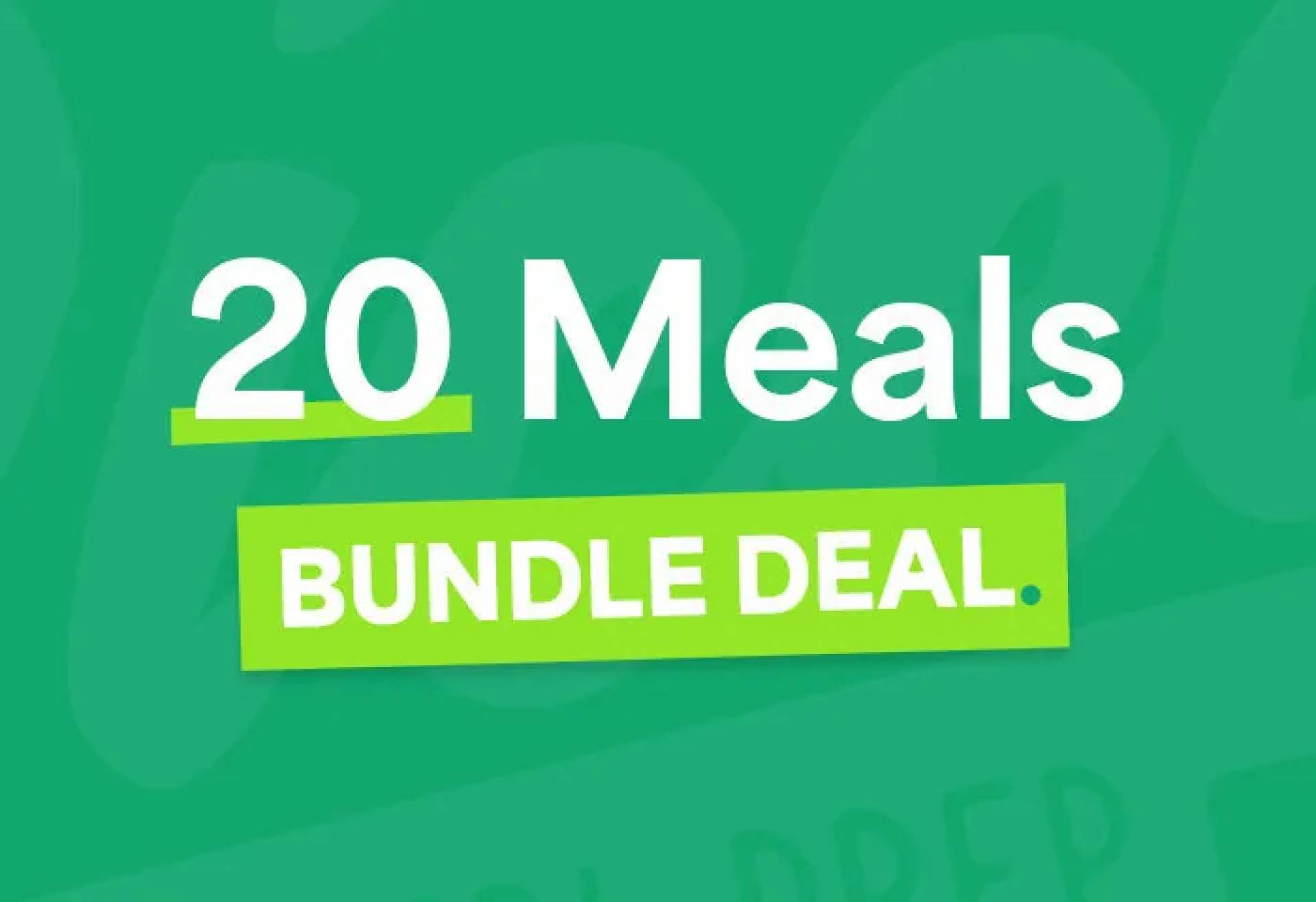 20 Meals Bundle