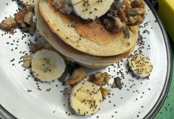 Chunky Monkey Protein Pancakes