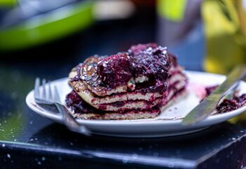 Very Berry Protein Pancakes