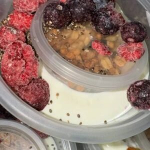 Very Berry Protein Granola Pot