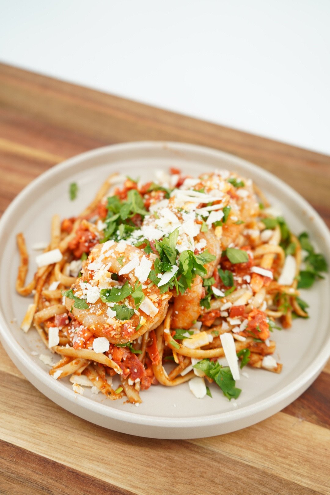 King Prawn & Chorizo Linguine