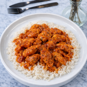 Diced Chicken & Rice