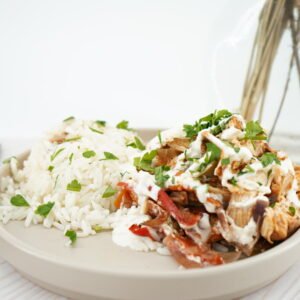 Creamy Chicken Fajita Rice Box