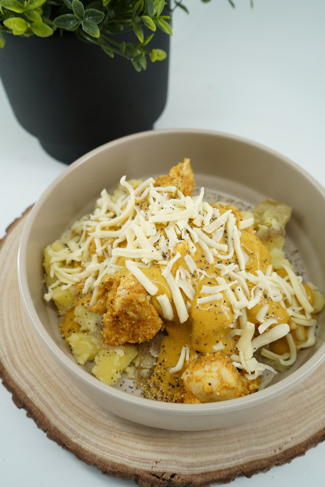 Chinese Chicken Curry Protein Spud Tub