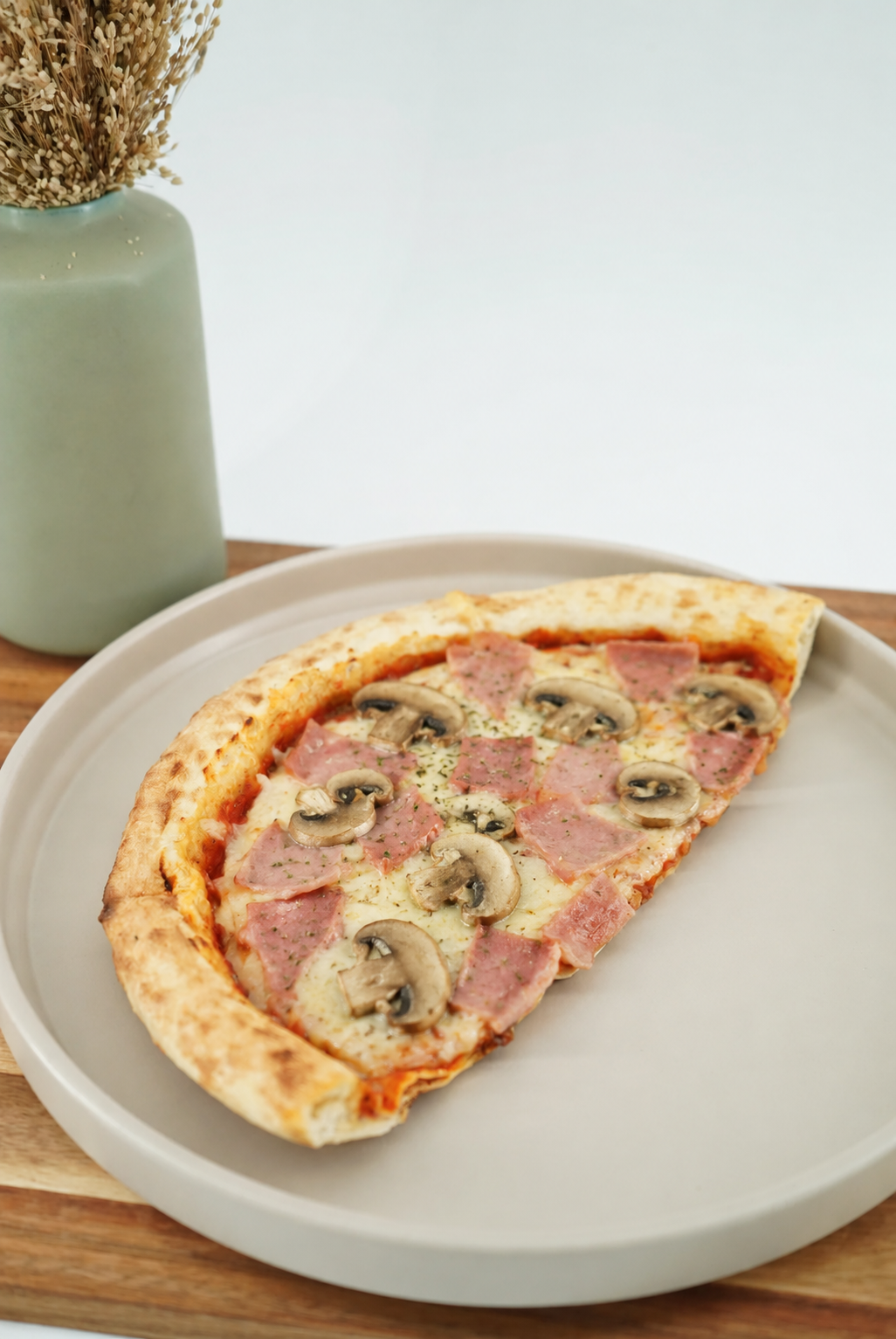Ham & Mushroom Protein Pizza