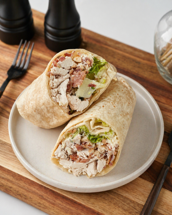 Chicken & Bacon Caesar Wrap