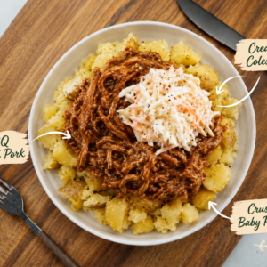 BBQ Pulled Pork Protein Spud Tub