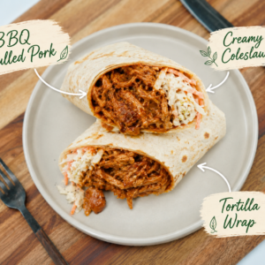 BBQ Pulled Pork Wrap