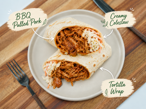 BBQ Pulled Pork Wrap