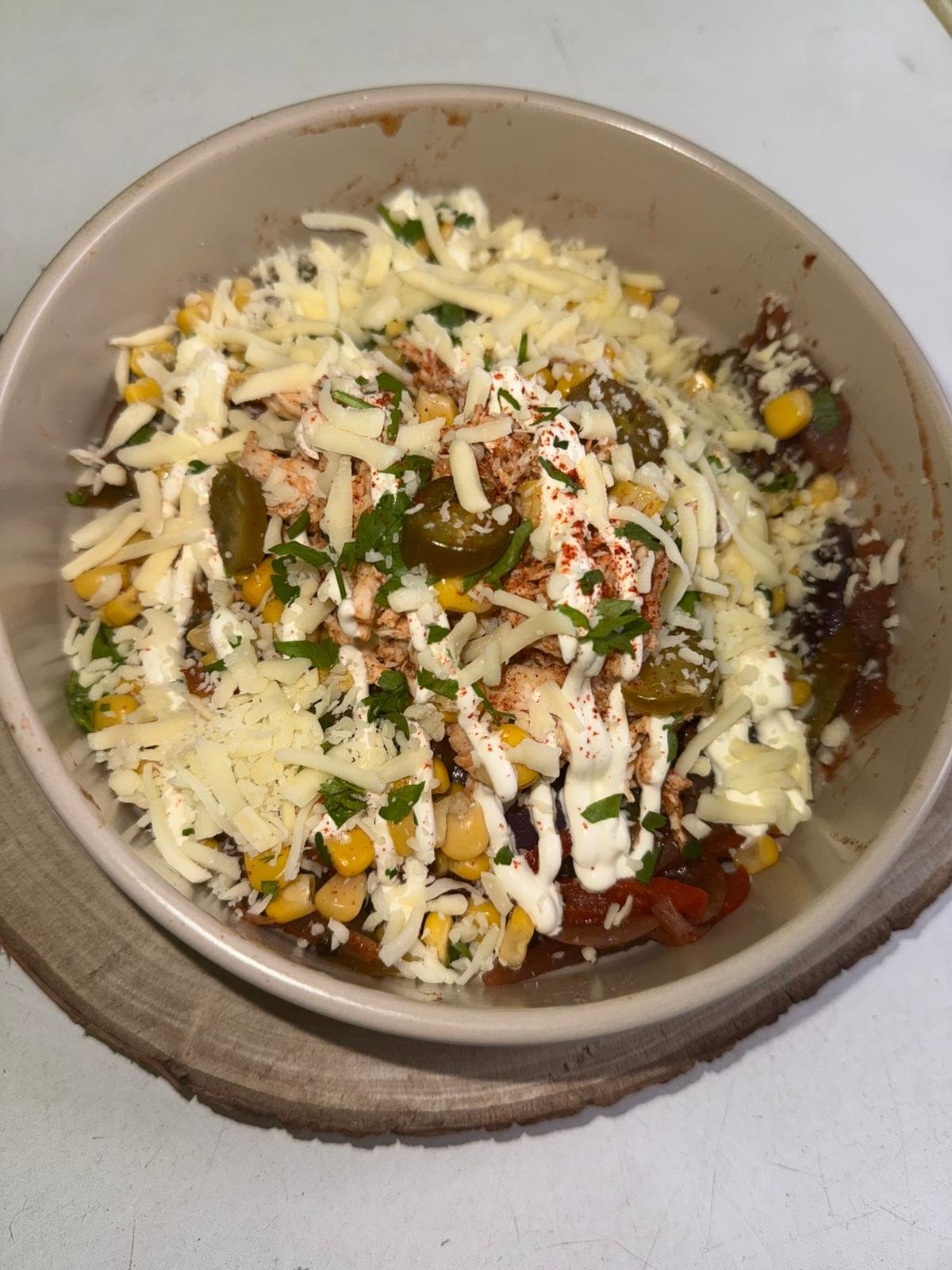 Chicken Fajita Power Bowl