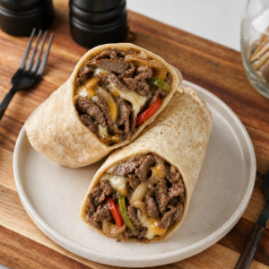 Philly Cheese Steak Wrap
