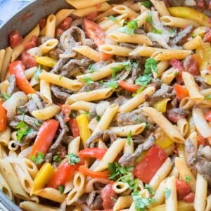GLP Steak Fajita Pasta