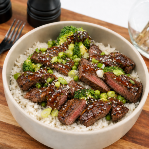 GLP Teriyaki Steak Rice