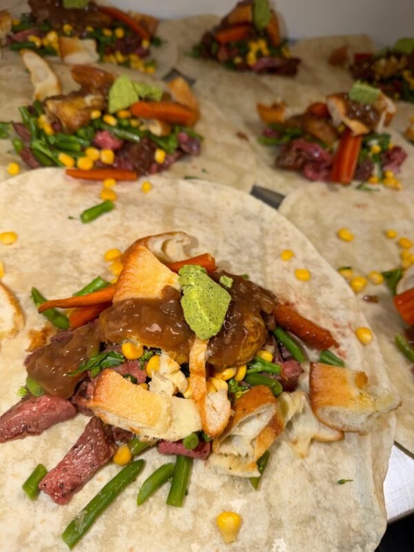 Sirloin Steak Sunday Roast Wrap